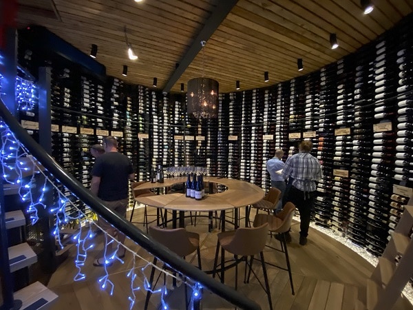 Uraidla Pub wine cellar