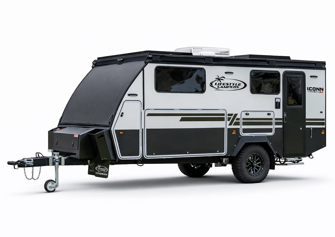 Lifestyle Campers Iconn E4 side profile