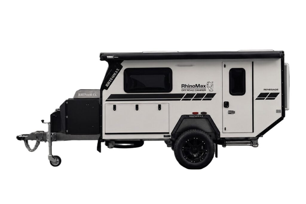 Rhinomax Renegade 12 compact off-road hybrid camper side profile
