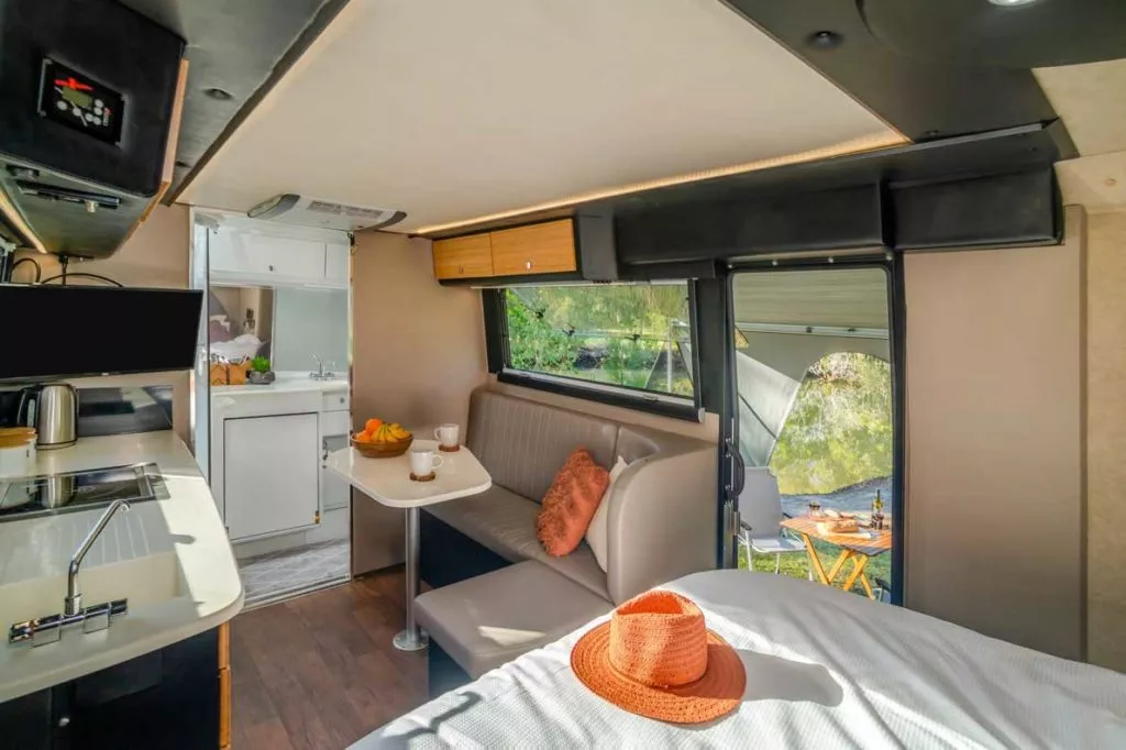 Kimberley-Kampers-Kruiser-S-Class-luxury-caravan-interior-bed-sleeping-lounge-seating-1190px